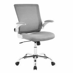 Top 10 🎁 Serta At Home Serta Works Creativity Modern Gray Mesh Office Chair With Chrome Base 💯 -Deals Writing Desks Store 1838936 21 L