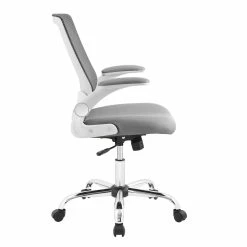 Top 10 🎁 Serta At Home Serta Works Creativity Modern Gray Mesh Office Chair With Chrome Base 💯 -Deals Writing Desks Store 1838936 22 L