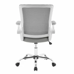 Top 10 🎁 Serta At Home Serta Works Creativity Modern Gray Mesh Office Chair With Chrome Base 💯 -Deals Writing Desks Store 1838936 23 L