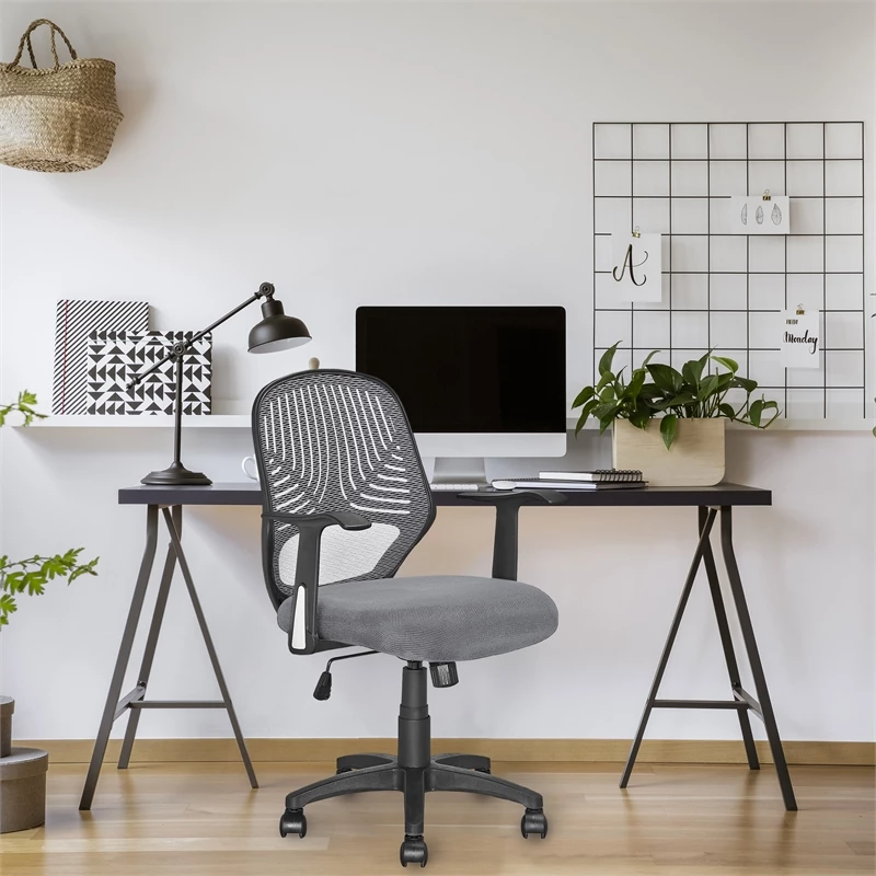 Best Sale 👏 CorLiving Workspace Gray Mesh Fabric Office Chair ✔️ 11 Best Sale 👏 CorLiving Workspace Gray Mesh Fabric Office Chair ✔️ - Image 9