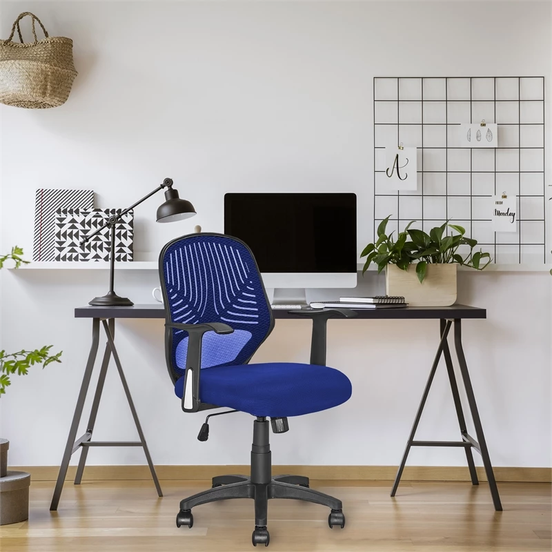 Discount 🔥 CorLiving Workspace Blue Mesh Fabric Office Chair 👍 11 Discount 🔥 CorLiving Workspace Blue Mesh Fabric Office Chair 👍 - Image 9