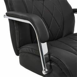Cheapest 🌟 La-Z-Boy Office La-Z-Boy Sutherland Office Chair With Padded Arms Jet Black 😉 -Deals Writing Desks Store 1849323 7 L