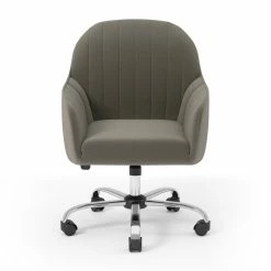 Best deal ✨ Furniture Of America Allenton Fabric Adjustable Office Chair In Brown ⭐