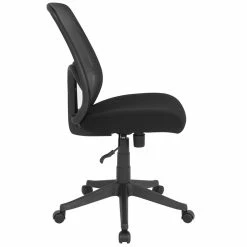 Buy ✨ Flash Furniture Salerno High Back Mesh Swivel Office Chair In Black 🛒 -Deals Writing Desks Store 1864230 2 L