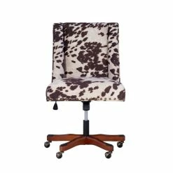 Coupon 🔥 Riverbay Furniture Armless Upholstered Office Chair In Udder Madness Milk 🎁 -Deals Writing Desks Store 1877866 1877870 L
