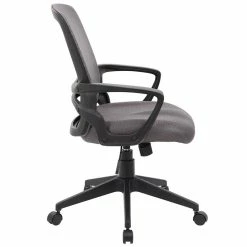 New ✔️ Boss Office Products Boss Office Mesh Swivel Office Chair In Gray And Black 👏 11 New ✔️ Boss Office Products Boss Office Mesh Swivel Office Chair In Gray And Black 👏 -Deals Writing Desks Store 1878489 3 L