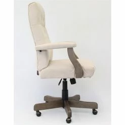Brand new 💯 Boss Office Products Boss Office Albany Tufted Swivel Executive Office Chair In Champagne ✔️ -Deals Writing Desks Store 1878507 2 L
