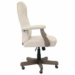 Brand new 💯 Boss Office Products Boss Office Albany Tufted Swivel Executive Office Chair In Champagne ✔️ -Deals Writing Desks Store 1878507 6 L