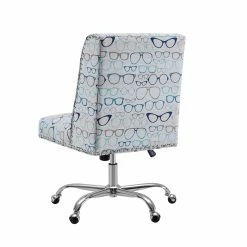 Cheap ⭐ Riverbay Furniture Glasses Print Office Chair ✔️ -Deals Writing Desks Store 1885611 1 L