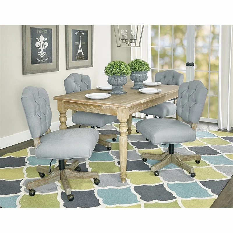 Best reviews of 🥰 Riverbay Furniture Tufted Swivel Office Chair In Gray 💯 8 Best reviews of 🥰 Riverbay Furniture Tufted Swivel Office Chair In Gray 💯 - Image 6