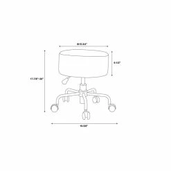 Deals 🔥 Riverbay Furniture Cow Print Stool 🥰 -Deals Writing Desks Store 1886025 1886026 L