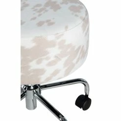 Deals 🔥 Riverbay Furniture Cow Print Stool 🥰 -Deals Writing Desks Store 1886025 1886027 L