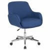 Promo 🤩 Flash Furniture Rochelle Mid Back Swivel Office Chair In Blue 😉 2 Promo 🤩 Flash Furniture Rochelle Mid Back Swivel Office Chair In Blue 😉 -Deals Writing Desks Store 1904961 L