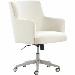 Top 10 😉 Tommy Hilfiger Belmont Home Office Chair Ivory Fabric 🧨 -Deals Writing Desks Store 1906775 14 L