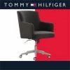 Best Pirce ⌛ Tommy Hilfiger Belmont Home Office Chair Gray Fabric 😍 -Deals Writing Desks Store 1906776 6 L