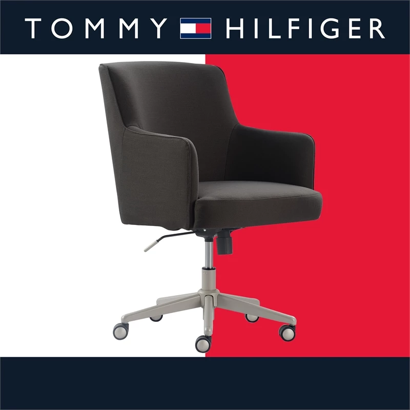 Best Pirce ⌛ Tommy Hilfiger Belmont Home Office Chair Gray Fabric 😍 3 Best Pirce ⌛ Tommy Hilfiger Belmont Home Office Chair Gray Fabric 😍