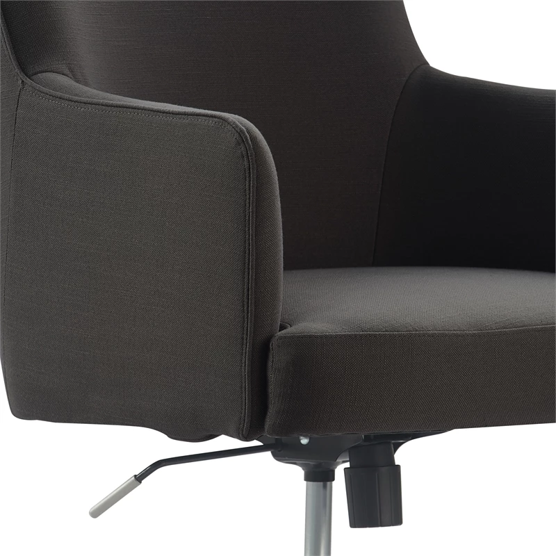 Best Pirce ⌛ Tommy Hilfiger Belmont Home Office Chair Gray Fabric 😍 6 Best Pirce ⌛ Tommy Hilfiger Belmont Home Office Chair Gray Fabric 😍 - Image 4