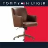 Cheap 🌟 Tommy Hilfiger Belmont Home Office Chair Brown Leather 🤩 -Deals Writing Desks Store 1906778 5 L