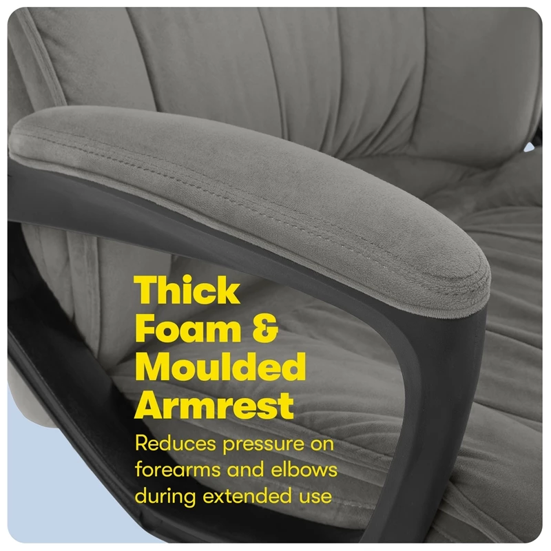 Best reviews of 😀 Serta At Home Serta Hannah Office Chair Velvet Gray Microfiber ⌛ 10 Best reviews of 😀 Serta At Home Serta Hannah Office Chair Velvet Gray Microfiber ⌛ - Image 8