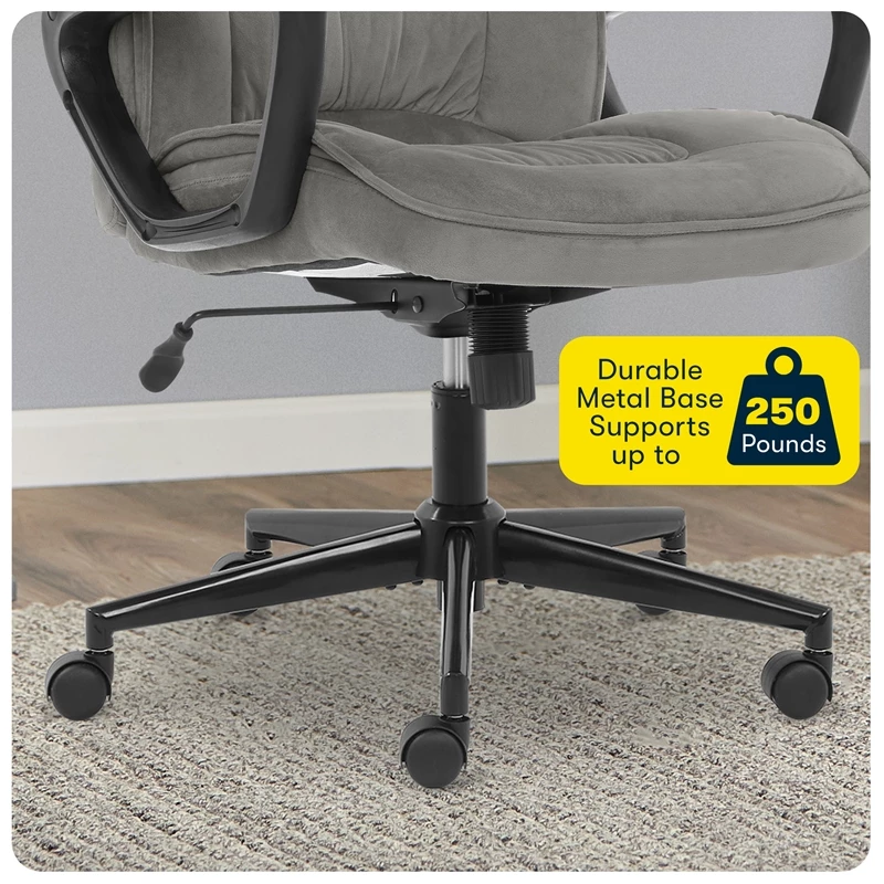 Best reviews of 😀 Serta At Home Serta Hannah Office Chair Velvet Gray Microfiber ⌛ 12 Best reviews of 😀 Serta At Home Serta Hannah Office Chair Velvet Gray Microfiber ⌛ - Image 10