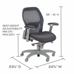 Wholesale 🥰 Safco Products 3200 Mesh Back Desk Chair 👍 -Deals Writing Desks Store 1924400 2 L