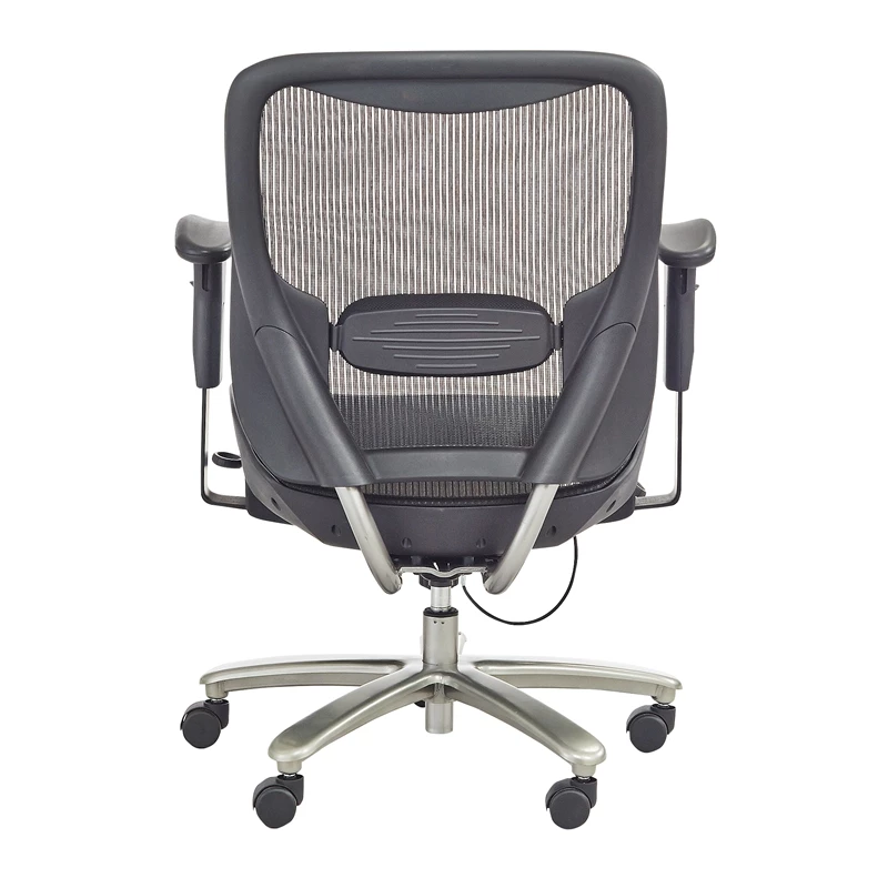 Hot Sale ❤️ Safco Lineage Big N Tall Mesh Task Chair 3505BL 400 Lb Capacity Black 👍 5 Hot Sale ❤️ Safco Lineage Big N Tall Mesh Task Chair 3505BL 400 Lb Capacity Black 👍 - Image 3
