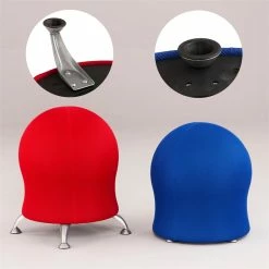 Discount 🔔 Safco Products Zenergy Ball Chair 4750OR Orange 🌟 7 Discount 🔔 Safco Products Zenergy Ball Chair 4750OR Orange 🌟 -Deals Writing Desks Store 1925111 2 L