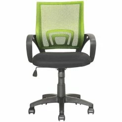 Budget ✔️ Atlin Designs Mesh Back Swivel Office Chair In Lime Green And Black ✨ -Deals Writing Desks Store 1941123 2 L