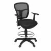 New 🧨 Regency Harrison Swivel Stool- Black ✨ -Deals Writing Desks Store 1951040 L
