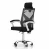 Deals 🎉 Furniture Of America Genova Metal Ergonomic Office Chair In Black And White ✨ -Deals Writing Desks Store 1954164 13 L