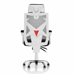 Deals 🎉 Furniture Of America Genova Metal Ergonomic Office Chair In Black And White ✨ -Deals Writing Desks Store 1954164 15 L