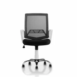 Best Sale ⭐ Furniture Of America Zeneth Metal Ergonomic Office Chair In Black And White ⭐ -Deals Writing Desks Store 1954165 4 L