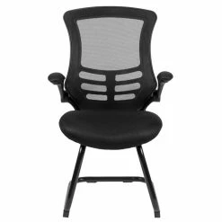 Best deal 😉 Flash Furniture Mesh Sled Office Side Chair In Black 😉 -Deals Writing Desks Store 1969638 3 L