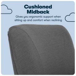 Deals 🧨 Serta At Home Serta Leighton Home Office Chair With Memory Foam - Graphite 😉 -Deals Writing Desks Store 1971029 28 L