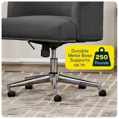 Deals 🧨 Serta At Home Serta Leighton Home Office Chair With Memory Foam - Graphite 😉 -Deals Writing Desks Store 1971029 33 L