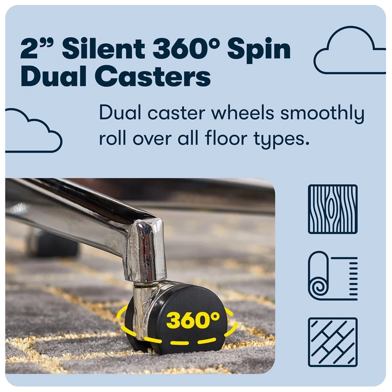 Discount ๐ Serta At Home Serta Leighton Home Office Chair With Memory Foam Pink ๐ 4 Discount ๐ Serta At Home Serta Leighton Home Office Chair With Memory Foam Pink ๐ - Image 2