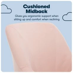 Discount ๐ Serta At Home Serta Leighton Home Office Chair With Memory Foam Pink ๐ 21 Discount ๐ Serta At Home Serta Leighton Home Office Chair With Memory Foam Pink ๐ -Deals Writing Desks Store 1971030 30 L