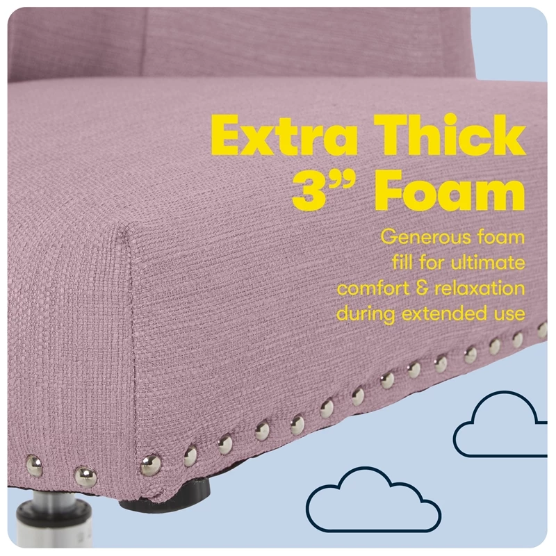 Buy โญ Serta At Home Serta Leighton Home Office Chair With Memory Foam Lilac ๐ 10 Buy โญ Serta At Home Serta Leighton Home Office Chair With Memory Foam Lilac ๐ - Image 8