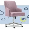 Buy โญ Serta At Home Serta Leighton Home Office Chair With Memory Foam Lilac ๐ 2 Buy โญ Serta At Home Serta Leighton Home Office Chair With Memory Foam Lilac ๐ -Deals Writing Desks Store 1971031 35 L