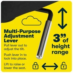 Flash Sale 🔥 Serta At Home Serta Ashland Ergonomic Home Office Chair With Memory Foam Cushioning - Charcoal 🥰 15 Flash Sale 🔥 Serta At Home Serta Ashland Ergonomic Home Office Chair With Memory Foam Cushioning - Charcoal 🥰 -Deals Writing Desks Store 1971202 29 L