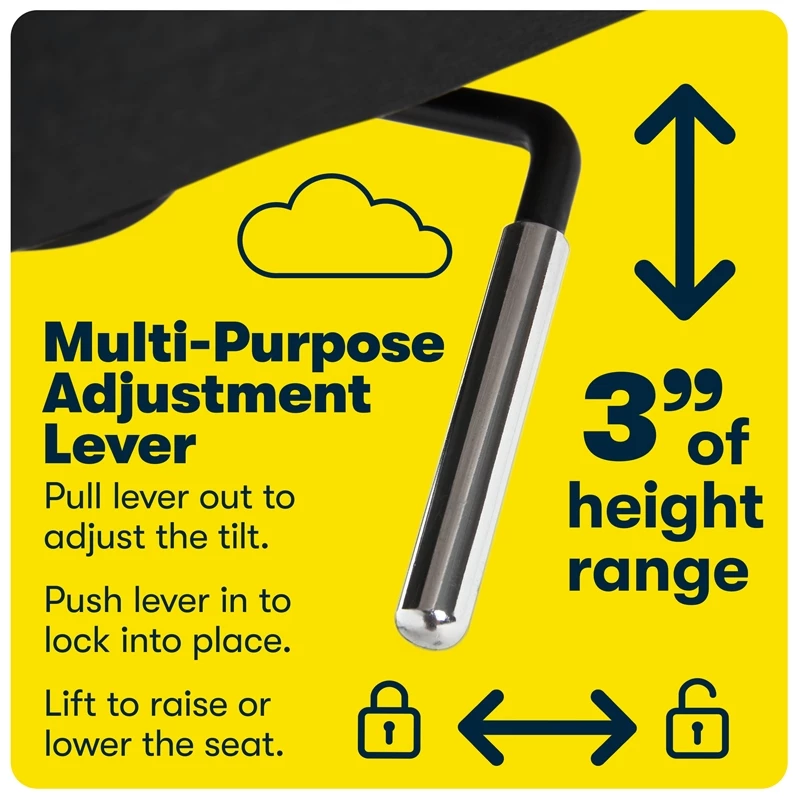 Flash Sale 🔥 Serta At Home Serta Ashland Ergonomic Home Office Chair With Memory Foam Cushioning - Charcoal 🥰 6 Flash Sale 🔥 Serta At Home Serta Ashland Ergonomic Home Office Chair With Memory Foam Cushioning - Charcoal 🥰 - Image 4