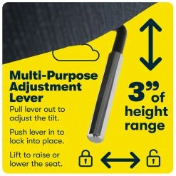 Best deal 😉 Serta At Home Serta Ashland Ergonomic Home Office Chair With Memory Foam Cushioning - Blue 😉 -Deals Writing Desks Store 1971205 26 L