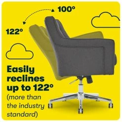 Budget ❤️ Serta At Home Serta Ashland Ergonomic Home Office Chair With Memory Foam Cushioning - Graphite 😉 -Deals Writing Desks Store 1971206 30 L
