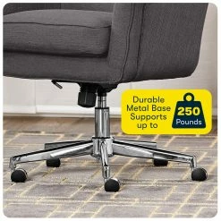 Budget ❤️ Serta At Home Serta Ashland Ergonomic Home Office Chair With Memory Foam Cushioning - Graphite 😉 -Deals Writing Desks Store 1971206 32 L