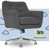 Budget ❤️ Serta At Home Serta Ashland Ergonomic Home Office Chair With Memory Foam Cushioning - Graphite 😉 -Deals Writing Desks Store 1971206 33 L