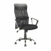 Coupon 🔔 CorLiving Executive Office Chair In Black Leatherette And Mesh Fabric 🔔 -Deals Writing Desks Store 1976007 6 L