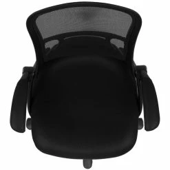 Promo ❤️ Flash Furniture High-Back Ergonomic Mesh Office Swivel Chair In Black 🤩 -Deals Writing Desks Store 1978072 4 L