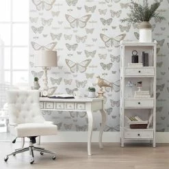 Promo 🔥 PRI Home Fare Button Tufted Adjustable Upholstered Office Chair In Beige 🥰 -Deals Writing Desks Store 1987453 1 L