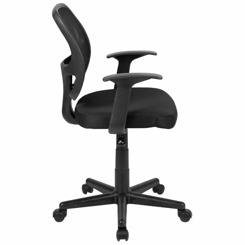 Best Pirce ๐ Flash Furniture Fundamentals Mid Back Mesh Back Office Swivel Chair In Black โญ 4 Best Pirce ๐ Flash Furniture Fundamentals Mid Back Mesh Back Office Swivel Chair In Black โญ - Image 2