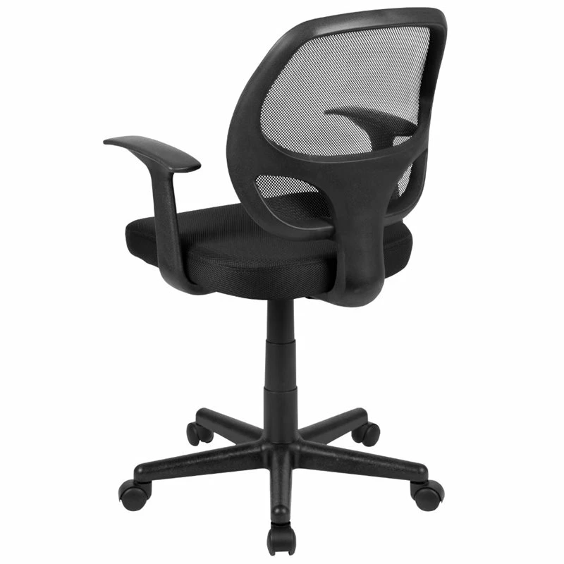 Best Pirce ๐ Flash Furniture Fundamentals Mid Back Mesh Back Office Swivel Chair In Black โญ 5 Best Pirce ๐ Flash Furniture Fundamentals Mid Back Mesh Back Office Swivel Chair In Black โญ - Image 3